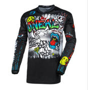 Motozone Oneal Element Adult MX Jersey - V24 Rancid Black/White Review