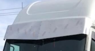 MiamiStar.com 18 1/2” Visor Fits Freightliner Cascadia (2007+) Cascadia Body Style (2018+) V-Style S.S 8 Hidden Light Holes Review