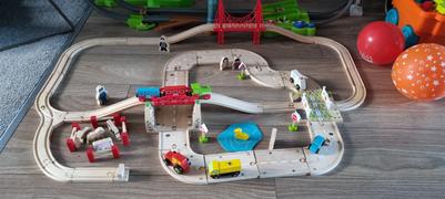 Bigjigs Toys Road & Rail Train Set Review