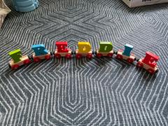 Bigjigs Toys Rail Name Letters and Numbers - E Review