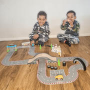 Bigjigs Toys Roadway Race Day Review