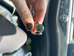 CONQUERing Moss Agate Crystal Fidget Ring Review