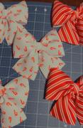 Pip Supply Candy Canes and Stripes Layered Neoprene Hair Bows - DIY Review