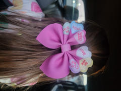 Pip Supply Pastel Valentine Shapes Bubble Neoprene Hair Bows - DIY - PIPS EXCLUSIVE Review