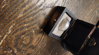 EMBR Wood Grain Damascus Steel Ring - Sterling Silver Review