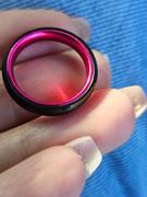 EMBR Tungsten Ring (Black) - Resilient Pink - 4MM Review