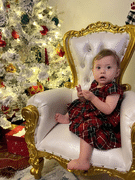 THRONE KINGDOM Mini Tiffany 36 Kids Throne Chair - White / Gold Review