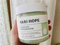 VARI:HOPE US Pore Refining Boosting Pad Review