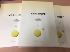 VARI:HOPE JP 【公式】8デイズピュア ビタミンC マスクパック1BOX (5EA) Review
