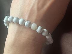 RockMama.com Howlite Bracelet - 8mm Review