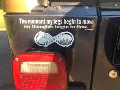 Earth Runners Nature Flow State Sticker Review