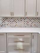 Backsplash.com Multi Color Marble Diamond Tile Review