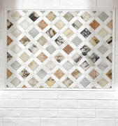 Backsplash.com Multi Color Marble Diamond Tile Review