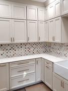 Backsplash.com Multi Color Marble Diamond Tile Review