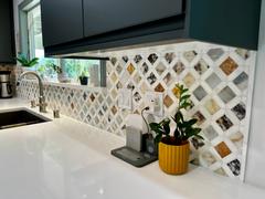 Backsplash.com Multi Color Marble Diamond Backsplash Tile - BA6313 Review