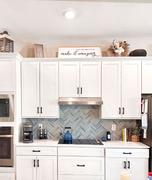 Backsplash.com Blue Textured Glass Herringbone Mosaic Tile - BA5507 LOT-A Review