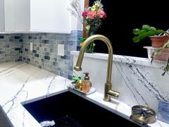 Backsplash.com Blue Gray Glass With Sparkle Design Subway Backsplash Tile - BA8010 Review