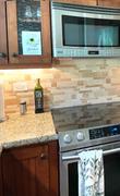 Backsplash.com Multicolor Light Medium Travertine Subway Mosaic tile - BA1024 Review