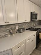 Backsplash.com Modern White Gray Subway Marble Mosaic Tile - BA1034 Review