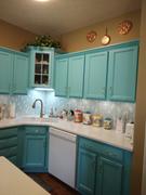 Backsplash.com Elegant Shell Glass Marble Rhomboid Mosaic Tile - BA62046 Review