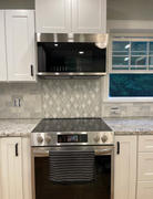 Backsplash.com Elegant Shell Glass Marble Rhomboid Mosaic Tile - BA62046 Review