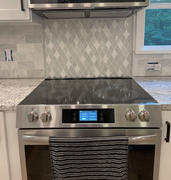 Backsplash.com Elegant Shell Glass Marble Rhomboid Mosaic Tile - BA62046 Review