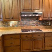 Backsplash.com Rusty Brown Slate Mosaic Backsplash Tile - BA1063 Review