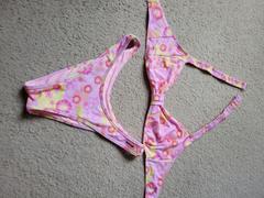 Courtney Bow Front Top / Pink Fairyland FINAL SALE