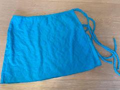 【13MONTH】Jacquard Wrap Skirt (BLUE) Logo Jacquard Denim Wrap Skirt | Michael Kors [US]