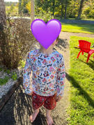 Peek-a-Boo Pattern Shop Grand Slam Tee and Dress Pattern Review