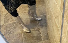 Anonymous Copenhagen Official Online Store Vully 50 stiletto Soft calf Milk white Review