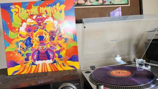 Elusive Disc Dr. Teeth and The Electric Mayhem The Electric Mayhem Original Soundtrack LP (Translucent Purple with Blue Swirl Vinyl) Review
