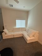 Sohnne Support Cloud Couch with Ottoman Review