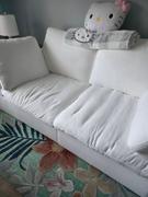 Sohnne Support Cloud Couch with Ottoman Review