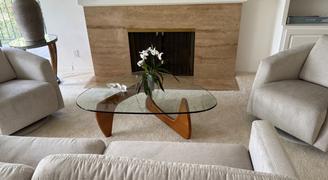 Modholic Triangle Coffee Table, Walnut Review