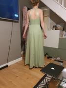 babaroni-uk Chiffon Long Dresses with Lace Straps White Review