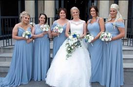 babaroni-uk Lace and Chiffon Dresses with Spaghetti Straps Champagne Review