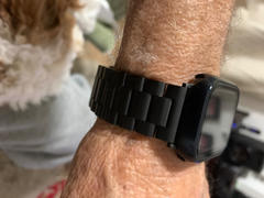 The Salty Fox Classic Stainless Steel Apple Watch Band - Space Black Review