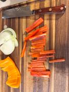 Lamson Products Premier Forged 7″ Nakiri (Vegetable) Knife with Kullenschliff (Granton) Edge Review