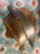 Lamson Products Pizza Cutter and Rocker Knife 14 with Solid Walnut Handle Review