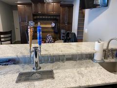 Kegworks Combination Foot Rail Bracket - Brushed Stainless Steel - 2" OD Review