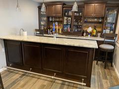 Kegworks Combination Foot Rail Bracket - Brushed Stainless Steel - 2" OD Review