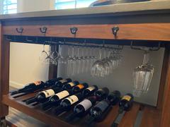 Kegworks Hanging Glass Rack - Matte Black - 24"L Review