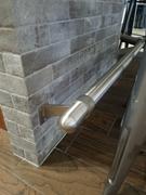 Kegworks Contemporary Bar Rail Bracket - Brushed Stainless Steel - 2" OD Review