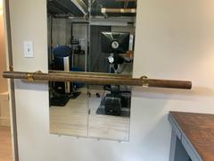 Kegworks Bar Foot Rail - Wood Dowel - Red Oak - 2" OD Review
