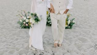 Lynerun ly1110 Beige Linen Beach Wedding Men Suits (MORE CHOICE+) Review