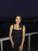 Vestrr Crepe Knit Bralette Dress Navy Review