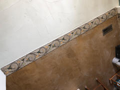 Recensione del bordo del mosaico floreale della delicatezza autunnale di Mozaico