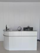 Maoters Minimalist Curved Checkout Counters For Retail Shop Review