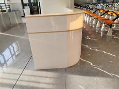 Maoters Minimalist Curved Checkout Counters For Retail Shop Review